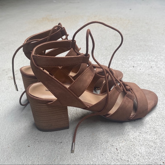 Call It Spring lace up heeled sandals - Picture 7 of 7